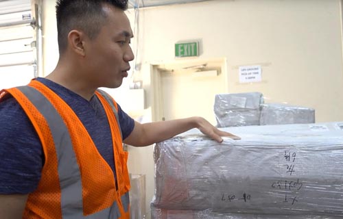 Какая внешняя упаковка товара применяется при доставке из Китая?